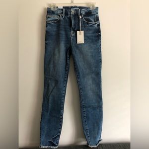 Good American Good Waist Crop Jeans